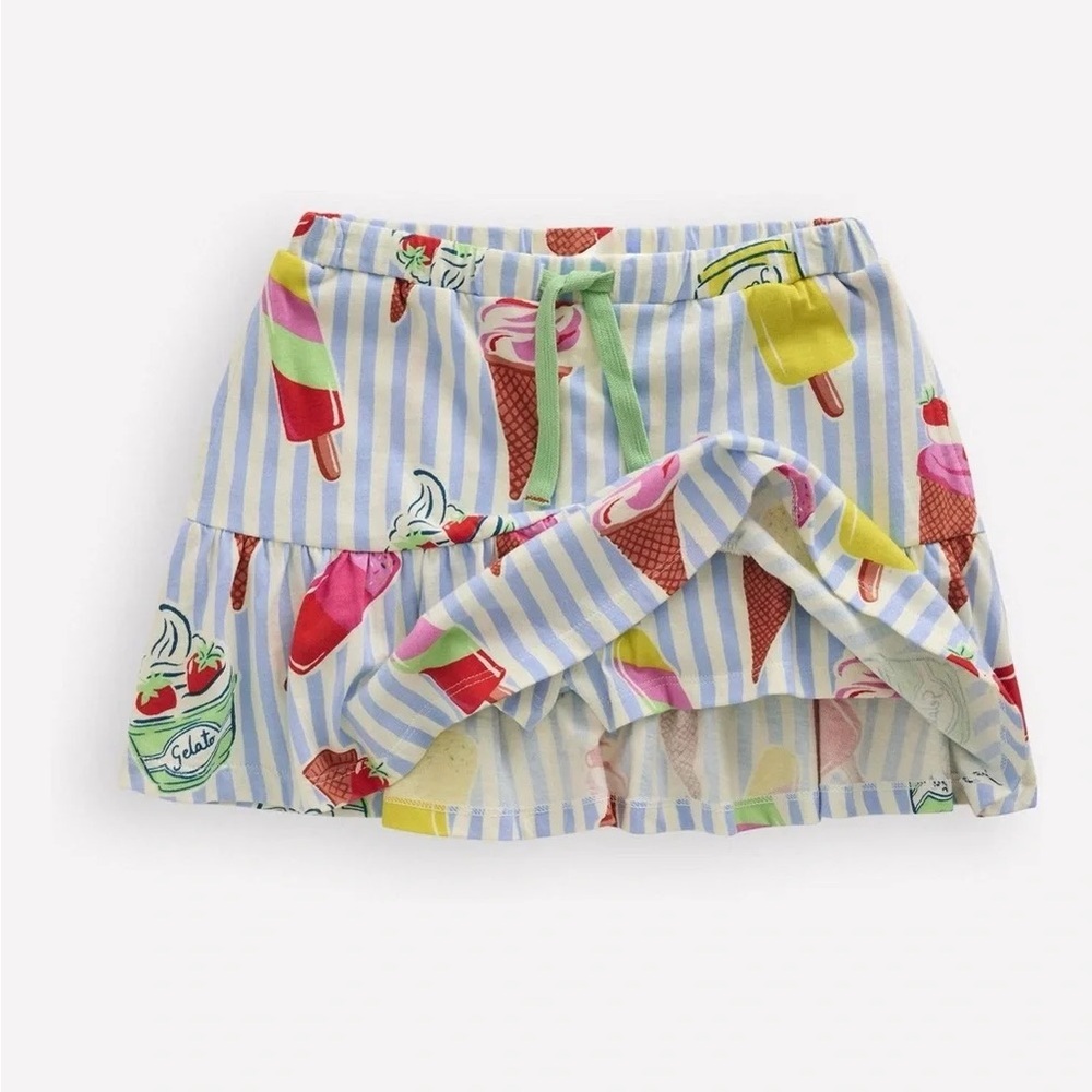 NWOT Mini Boden Jersey Skort